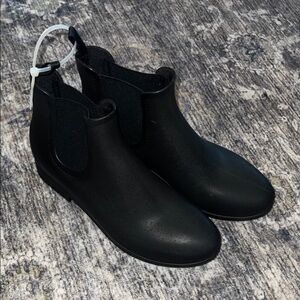 Crocs Stylish Black Rubber Boots